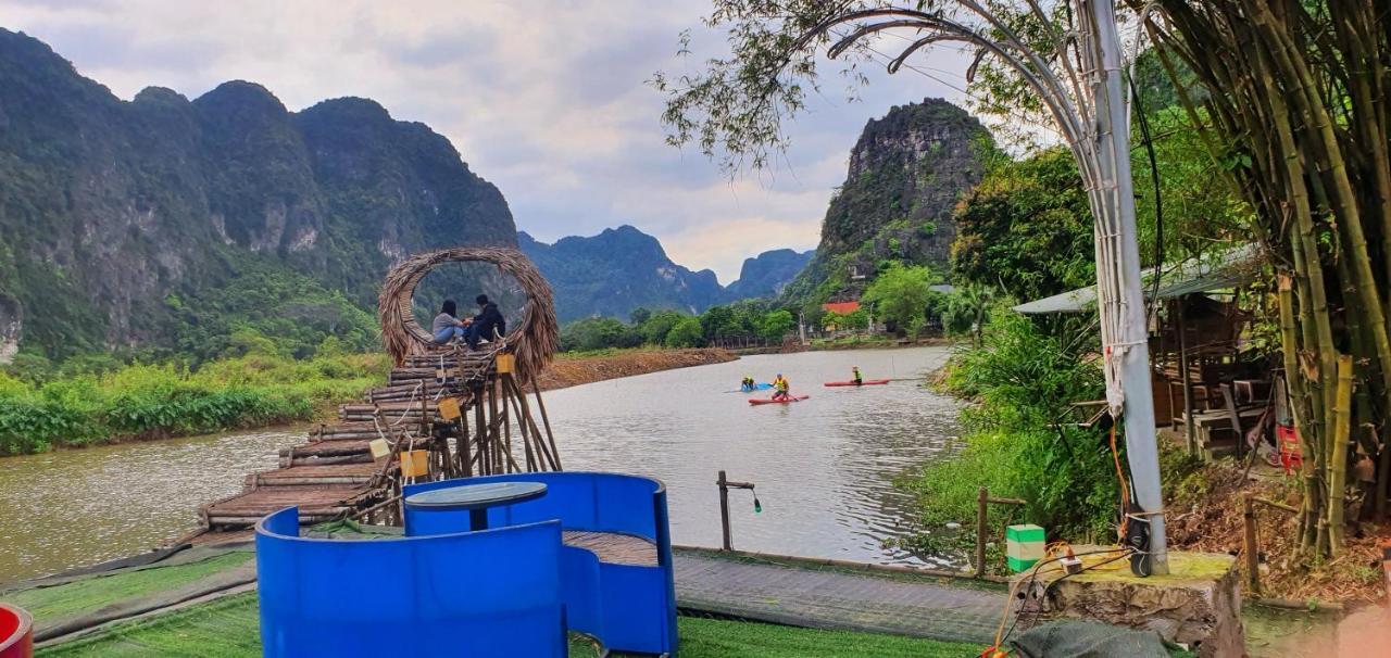 Quoc Khanh Bamboo Homestay Ниньбинь Экстерьер фото