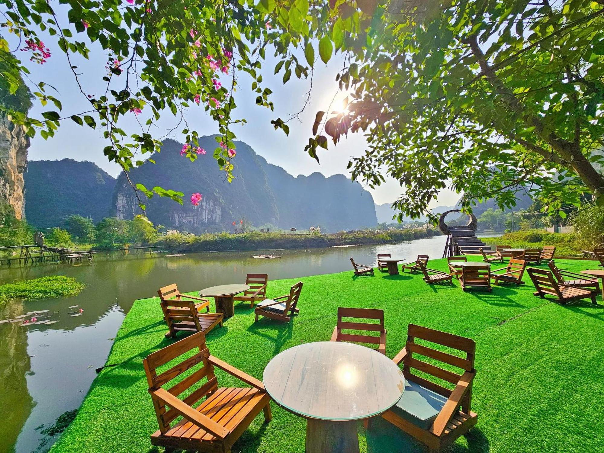 Quoc Khanh Bamboo Homestay Ниньбинь Экстерьер фото