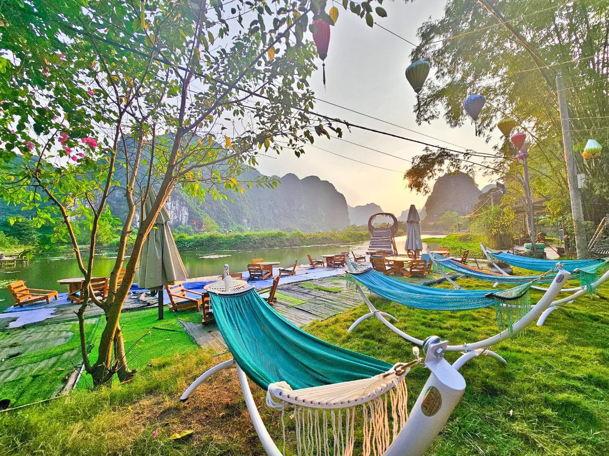 Quoc Khanh Bamboo Homestay Ниньбинь Экстерьер фото