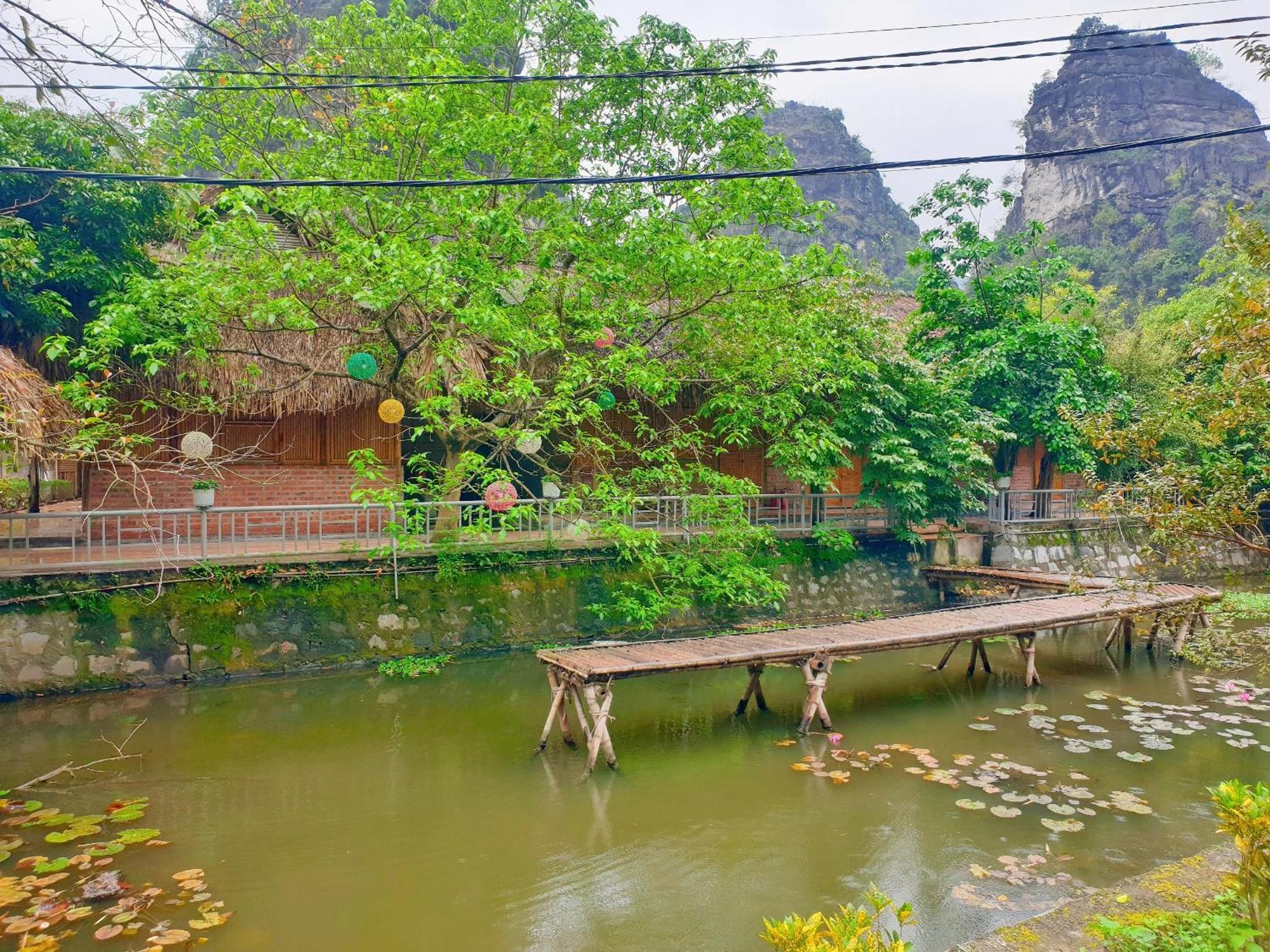 Quoc Khanh Bamboo Homestay Ниньбинь Экстерьер фото