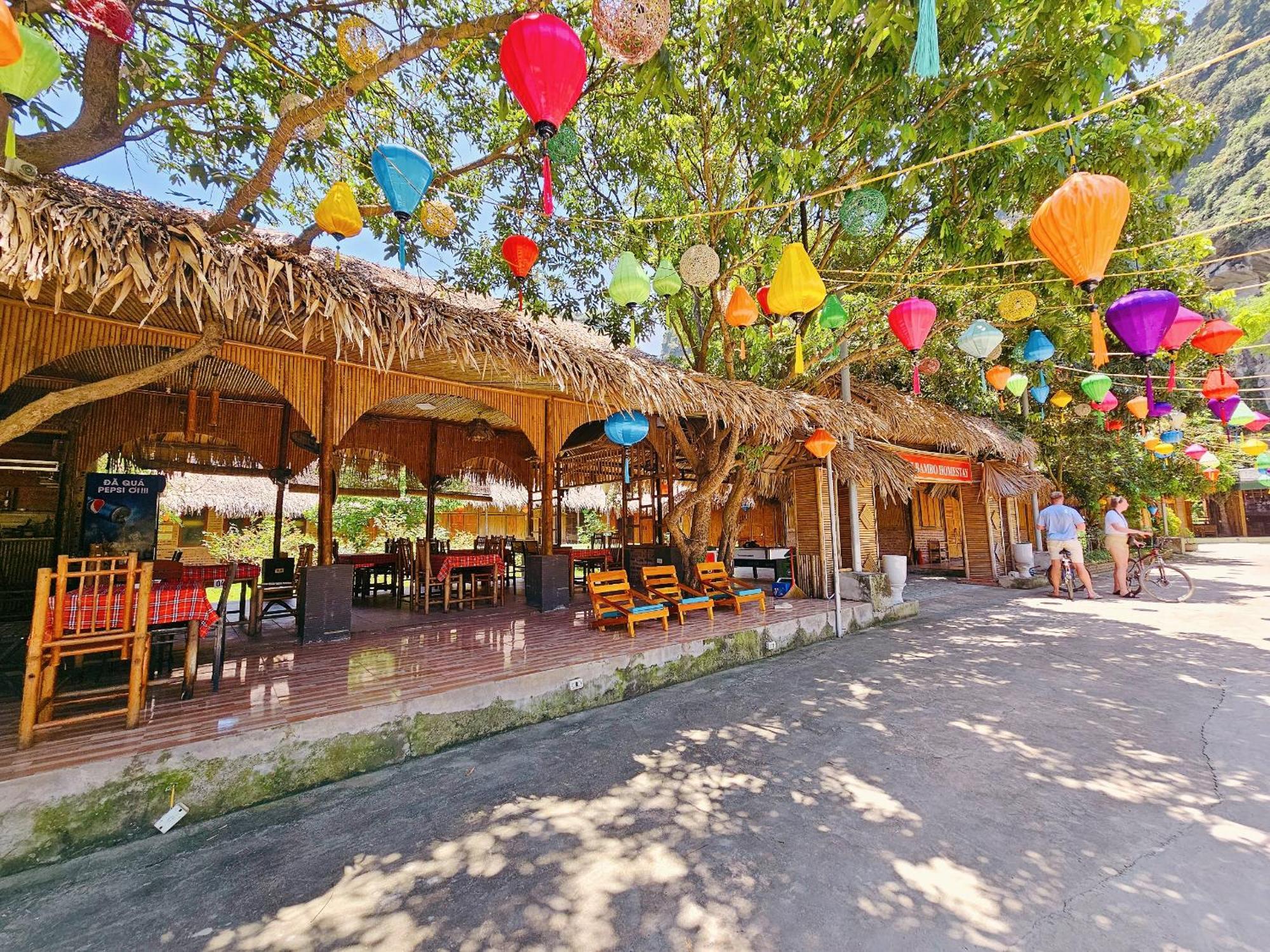 Quoc Khanh Bamboo Homestay Ниньбинь Экстерьер фото