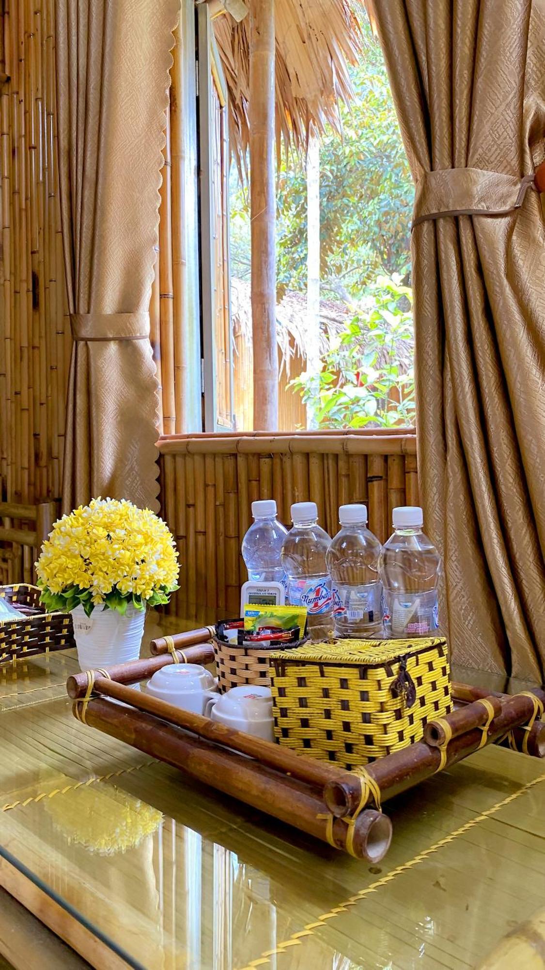 Quoc Khanh Bamboo Homestay Ниньбинь Экстерьер фото