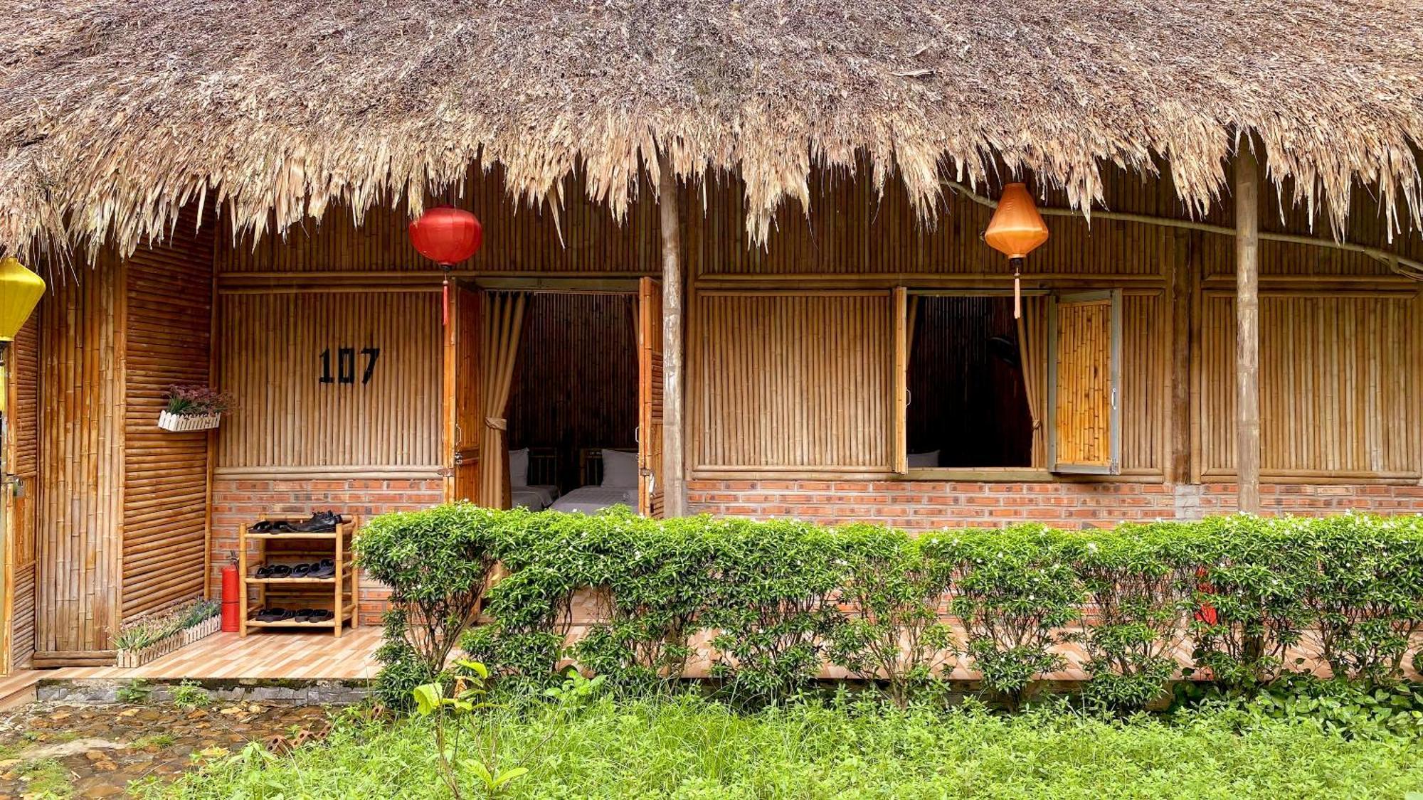 Quoc Khanh Bamboo Homestay Ниньбинь Экстерьер фото