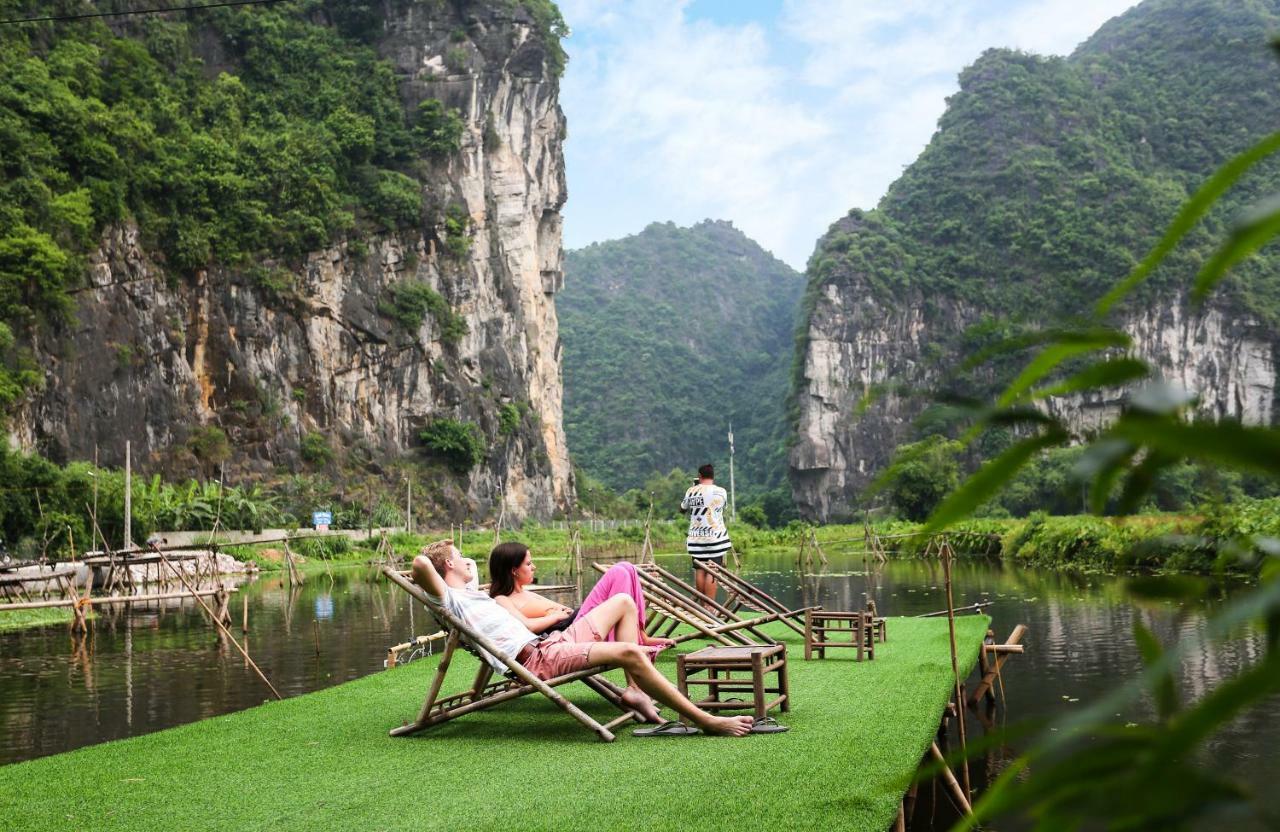 Quoc Khanh Bamboo Homestay Ниньбинь Экстерьер фото